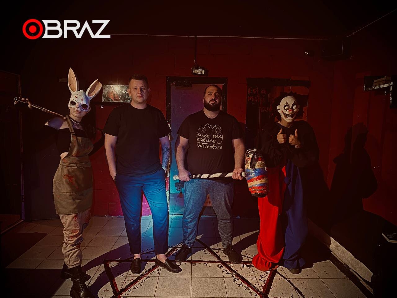 Сюрприз с актёрами для именинника на квесте OBRAZwill — поздравление за 1000 руб.