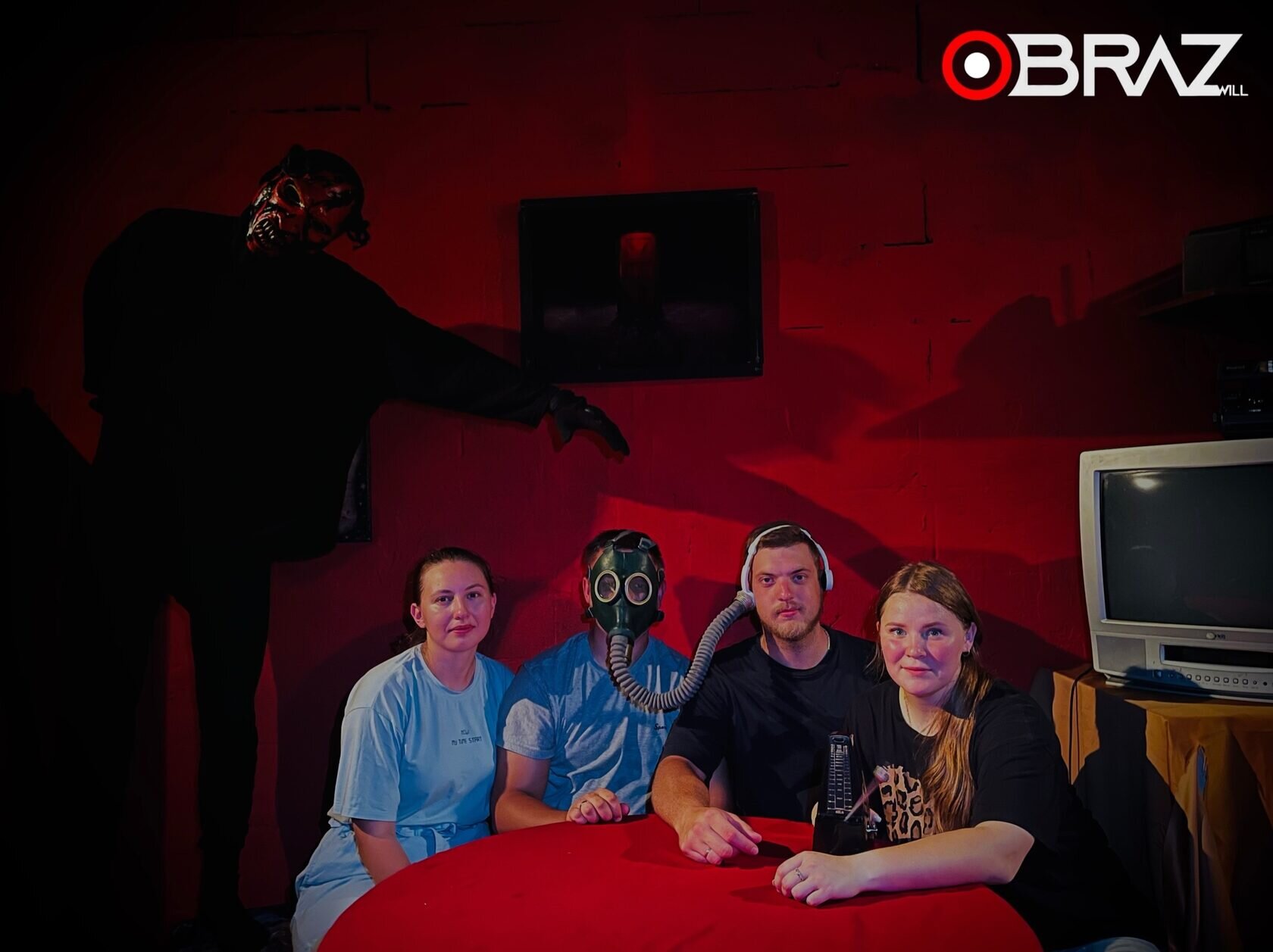 Реалистичные декорации квест-комнаты OBRAZwill — погружение во взрослый хоррор