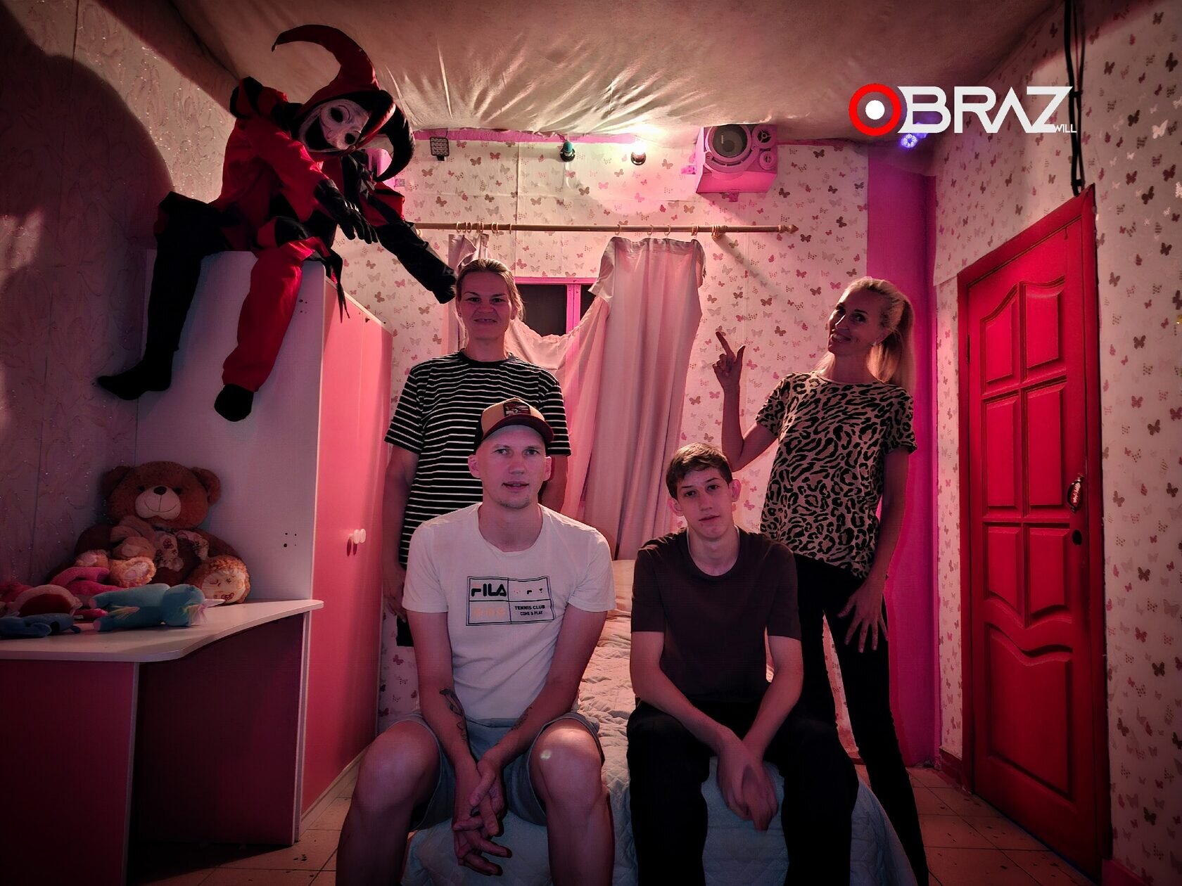 Участники квеста Проклятое дитя в OBRAZwill — двухэтажная локация и хоррор