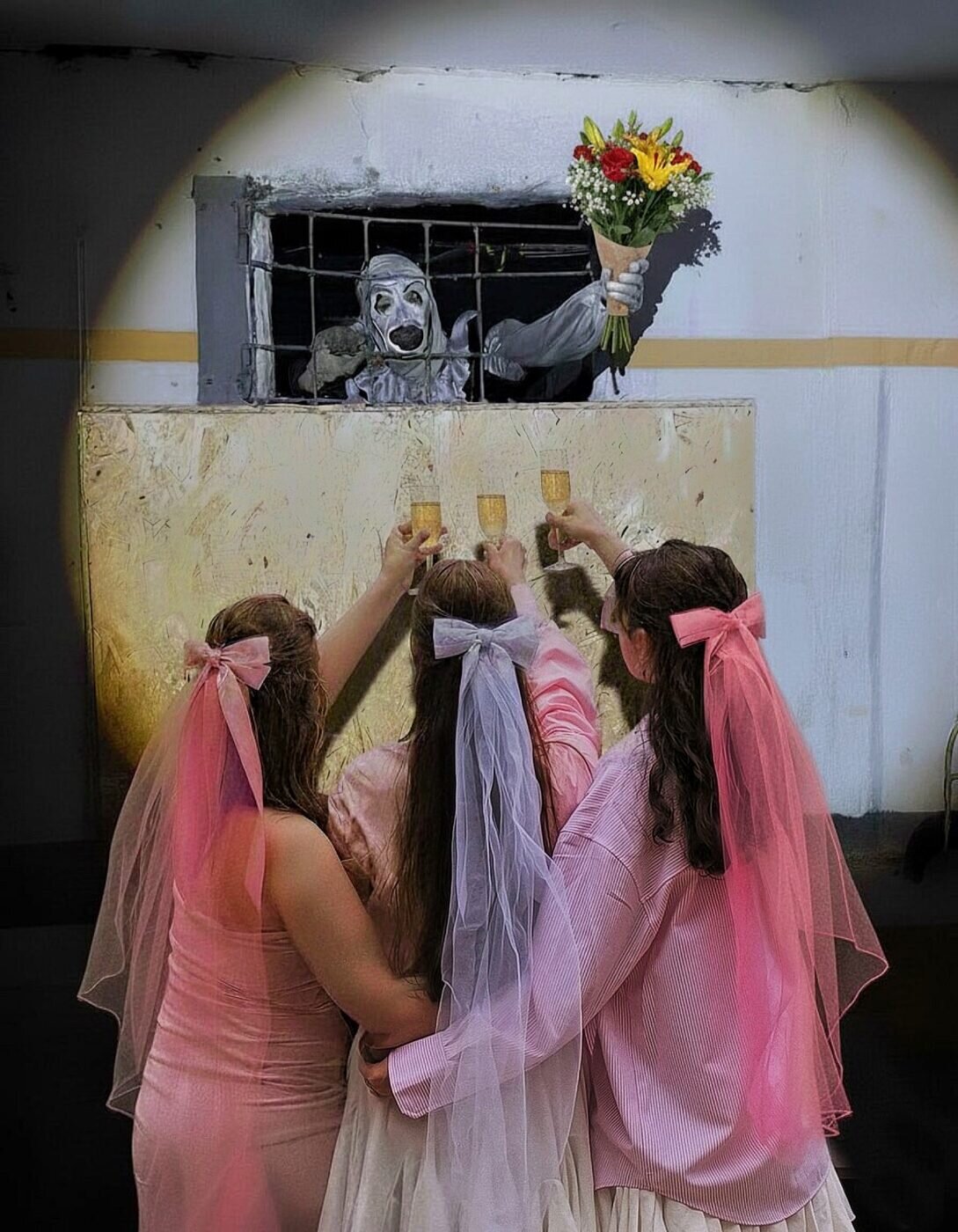 Девичник на хоррор-квесте OBRAZwill в Пензе — подруги проходят квест с актёрами