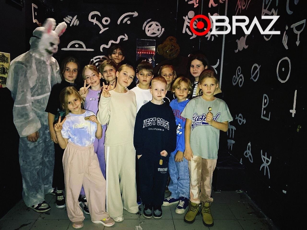 Детский день рождения на квесте K.I.D.N.E.T. в Пензе — дети проходят квест в OBRAZwill